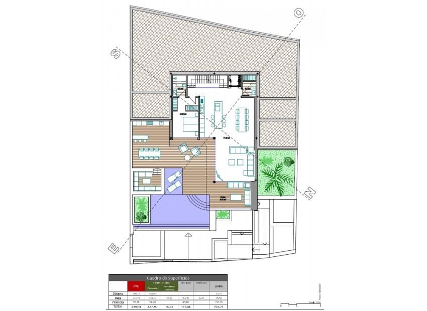 4 chambre Villa/Maison à vendre à Calpe / Calp avec piscine garage - 1 550 000 € (Ref: 8887461)