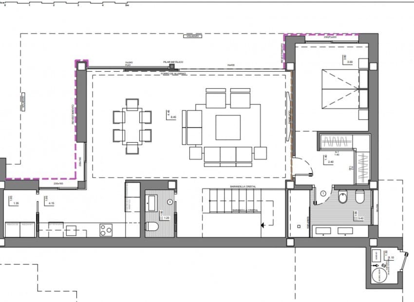 Chalet de 3 habitaciones en Benitachell / Benitatxell en venta con piscina - 1.720.000 € (Ref: 8887466)