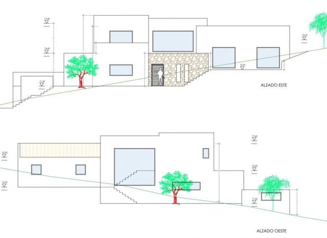 Tontti myytävänä paikassa Cap Martí - El Tossalet - Pinomar, Javea / Xàbia - 985 000 € (Ref: 8887471)