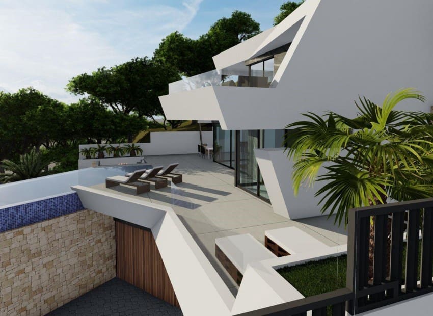 4 Zimmer Villa zu verkaufen in Calpe / Calp mit Pool - 1.690.000 € (Ref: 8887474)