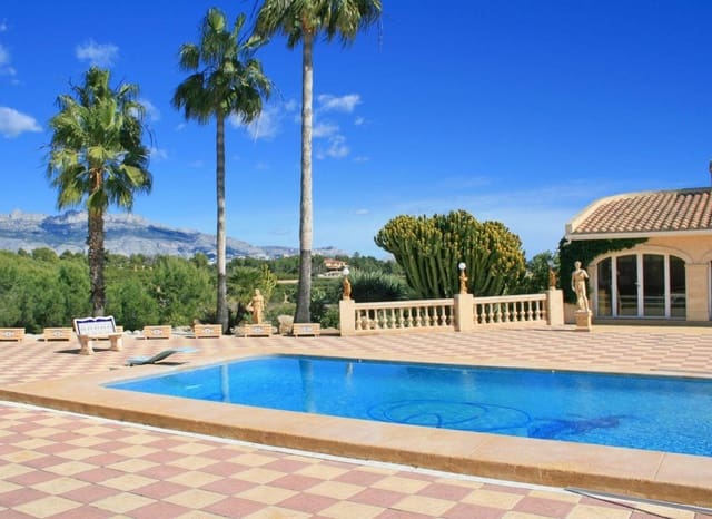 5 sypialnia Willa na sprzedaż w Escandinavia - Cautivador, Alfaz del Pi / L'Alfàs del Pi z basenem garażem - 2 450 000 € (Ref: 8887484)