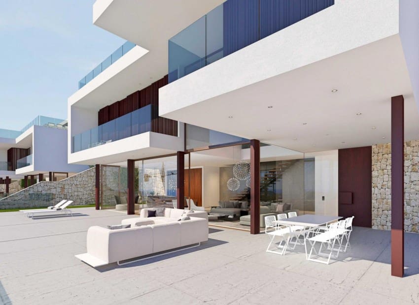 5 soveværelse Villa til salg i Finestrat med swimmingpool - € 2.450.000 (Ref: 8887485)