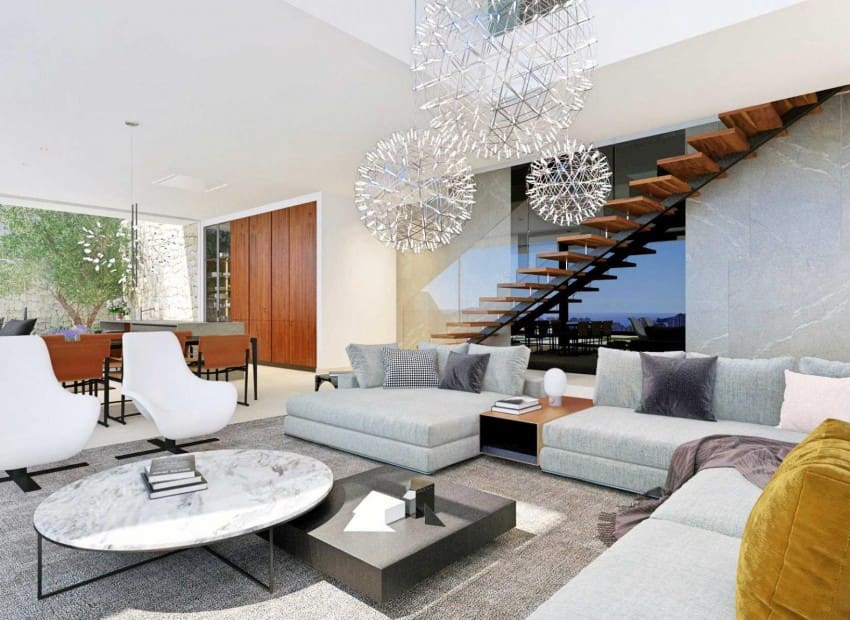 5 soveværelse Villa til salg i Finestrat med swimmingpool - € 2.450.000 (Ref: 8887485)