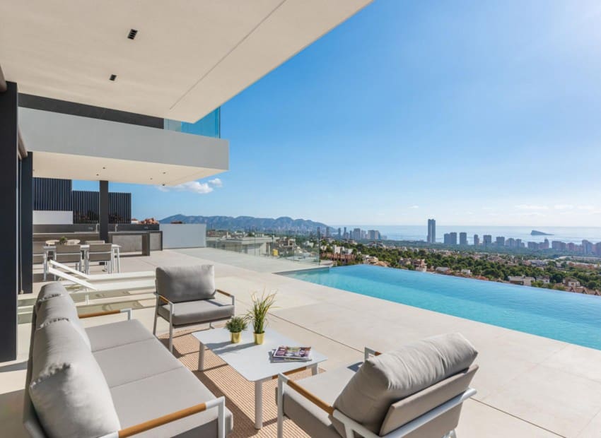 5 soveværelse Villa til salg i Finestrat med swimmingpool - € 2.450.000 (Ref: 8887485)