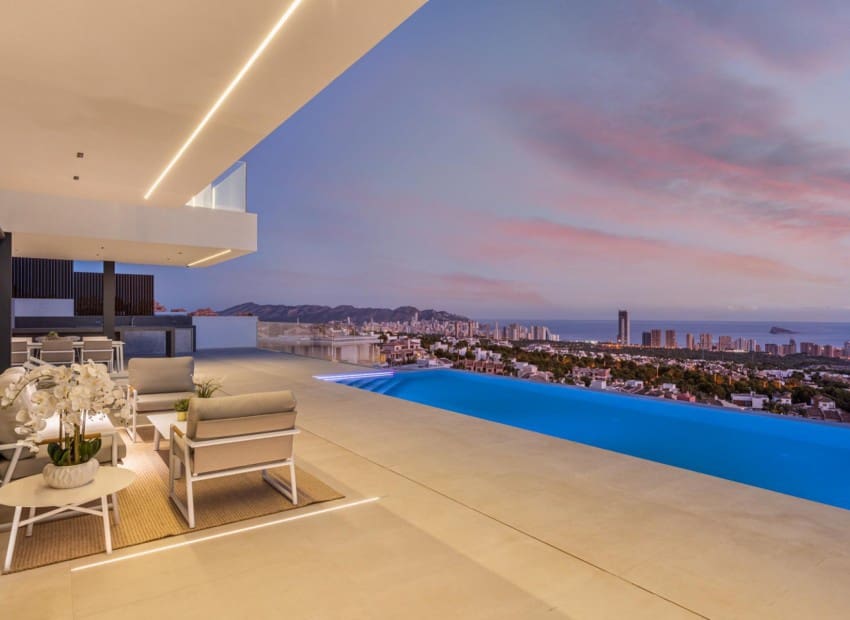 5 soveværelse Villa til salg i Finestrat med swimmingpool - € 2.450.000 (Ref: 8887485)