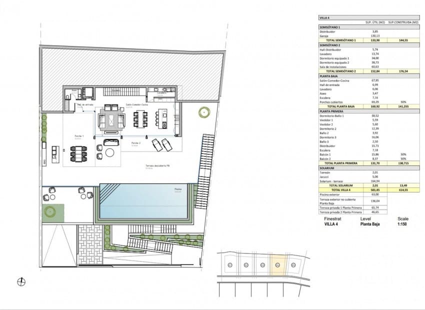 5 soveværelse Villa til salg i Finestrat med swimmingpool - € 2.450.000 (Ref: 8887485)