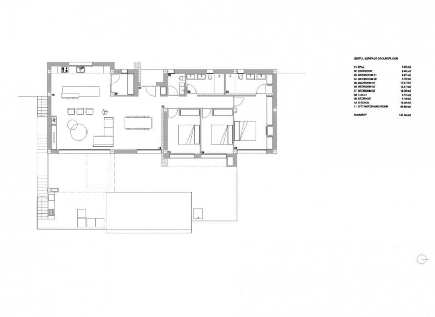3 soveværelse Villa til salg i Alcalali / Alcanali med swimmingpool - € 725.000 (Ref: 8887488)