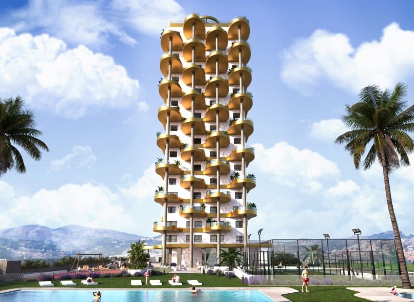 3 quarto Apartamento para venda em Calpe / Calp com piscina - 625 000 € (Ref: 8887503)