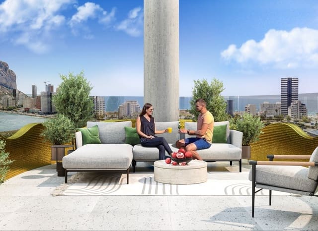 3 quarto Apartamento para venda em Levante - Playa Fossa, Calpe / Calp com piscina - 625 000 € (Ref: 8887503)