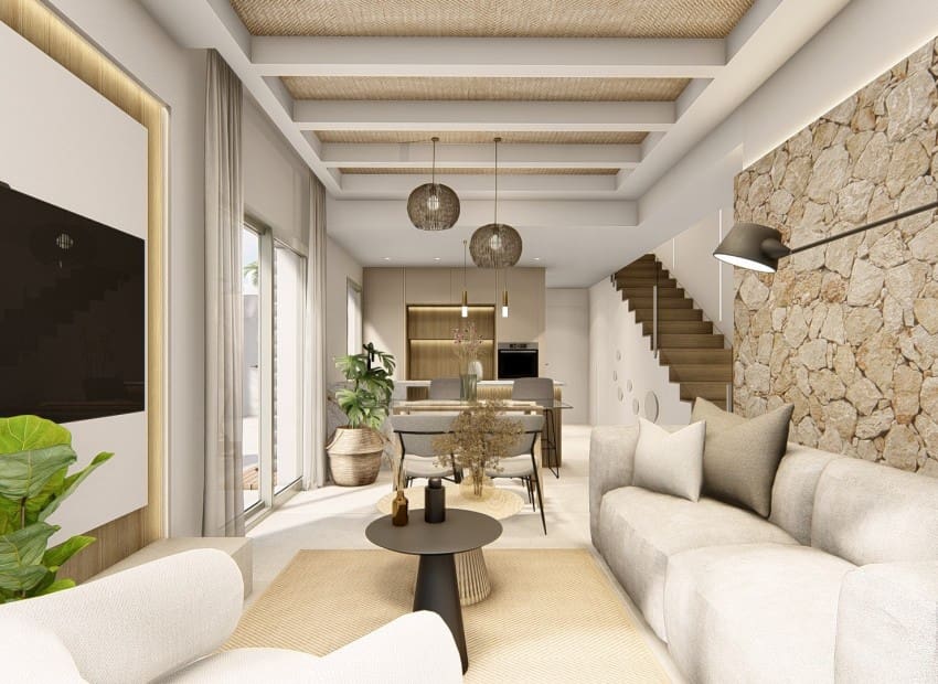 2 soveværelse Byhus til salg i Ciudad Quesada med swimmingpool - € 269.000 (Ref: 8897814)