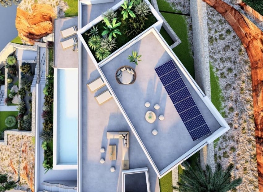 4 soverom Villa til salgs i Altea med svømmebasseng garasje - € 1 650 000 (Ref: 8937779)