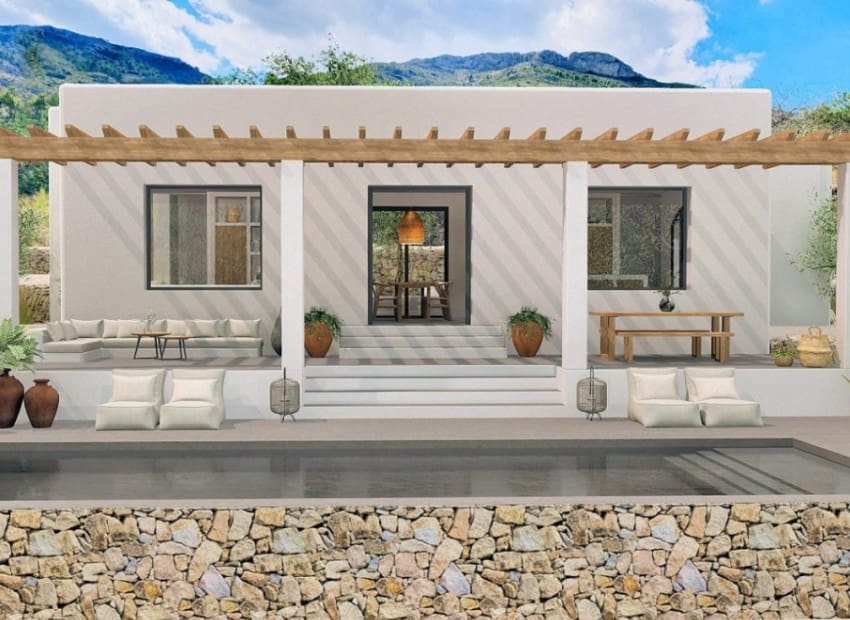 3 soveværelse Villa til salg i Jalon / Xalo med swimmingpool - € 679.000 (Ref: 8945578)