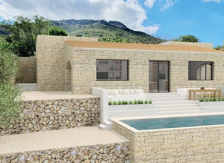 3 soveværelse Villa til salg i Jalon / Xalo med swimmingpool - € 679.000 (Ref: 8945578)