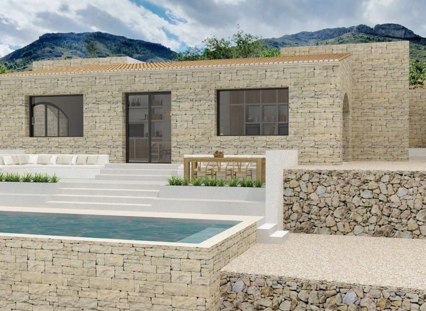 3 soveværelse Villa til salg i Jalon / Xalo med swimmingpool - € 679.000 (Ref: 8945578)