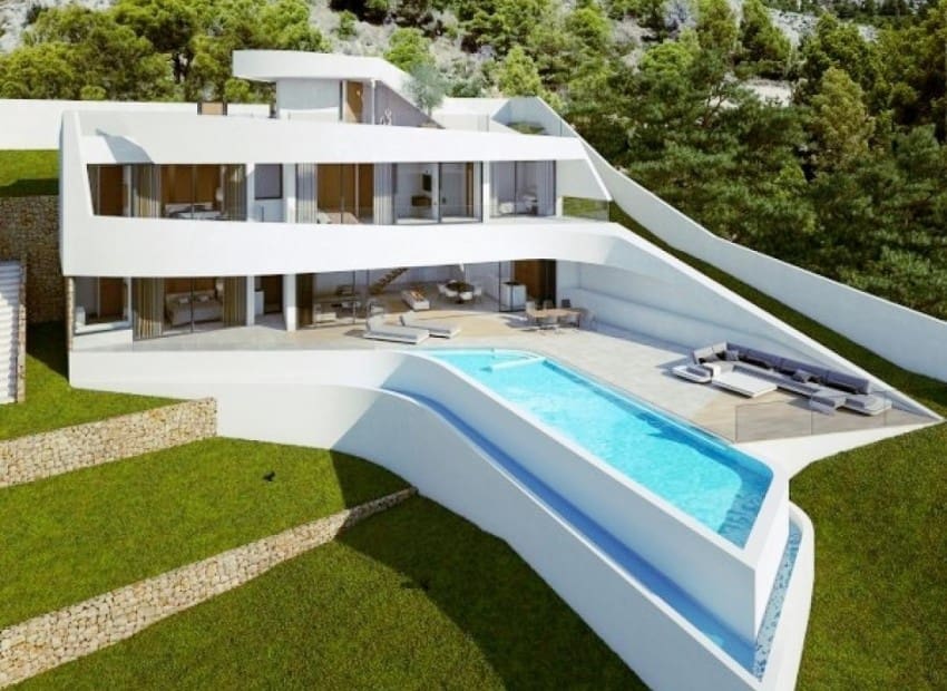 Chalet de 4 habitaciones en Altea en venta con piscina garaje - 2.250.000 € (Ref: 8973107)