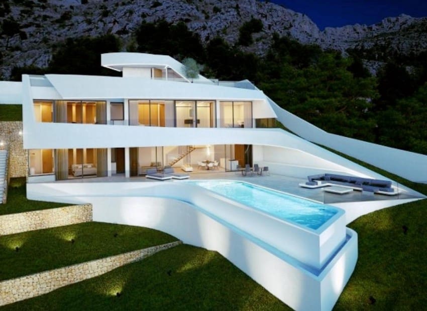 Chalet de 4 habitaciones en Altea en venta con piscina garaje - 2.250.000 € (Ref: 8973107)