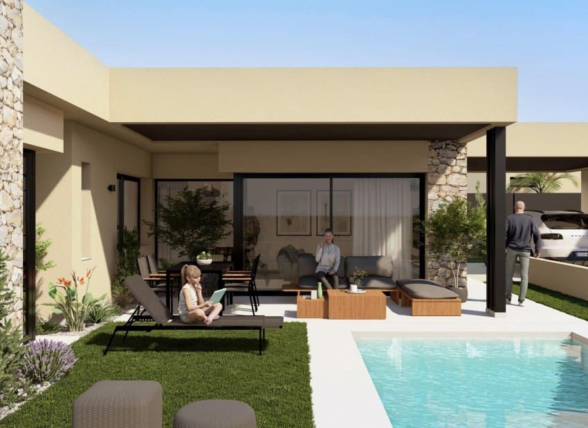 2 bedroom Villa for sale in Banos y Mendigo with pool - € 425,500 (Ref: 9019241)