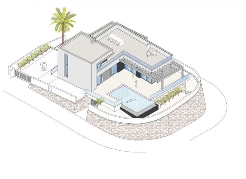 3 quarto Moradia para venda em Moraira com piscina - 2 250 000 € (Ref: 9049216)