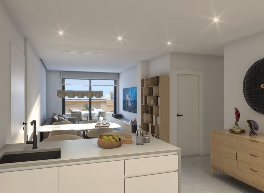 2 bedroom Apartment for sale in Santa Pola with pool - € 262,650 (Ref: 9100149)