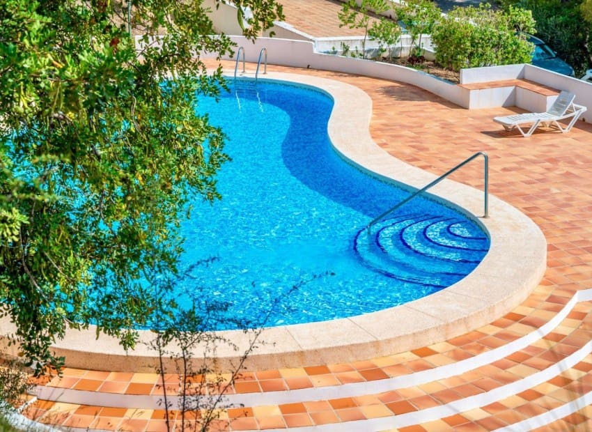 3 soverom Leilighet til salgs i Altea la Vella med svømmebasseng garasje - € 325 000 (Ref: 9100150)