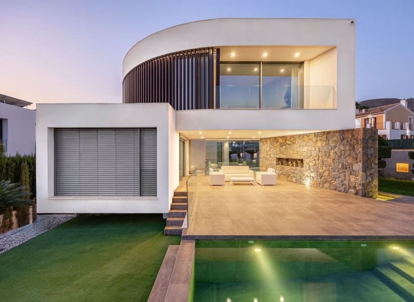 3 bedroom Villa for sale in Finestrat with pool garage - € 1,645,000 (Ref: 9100354)