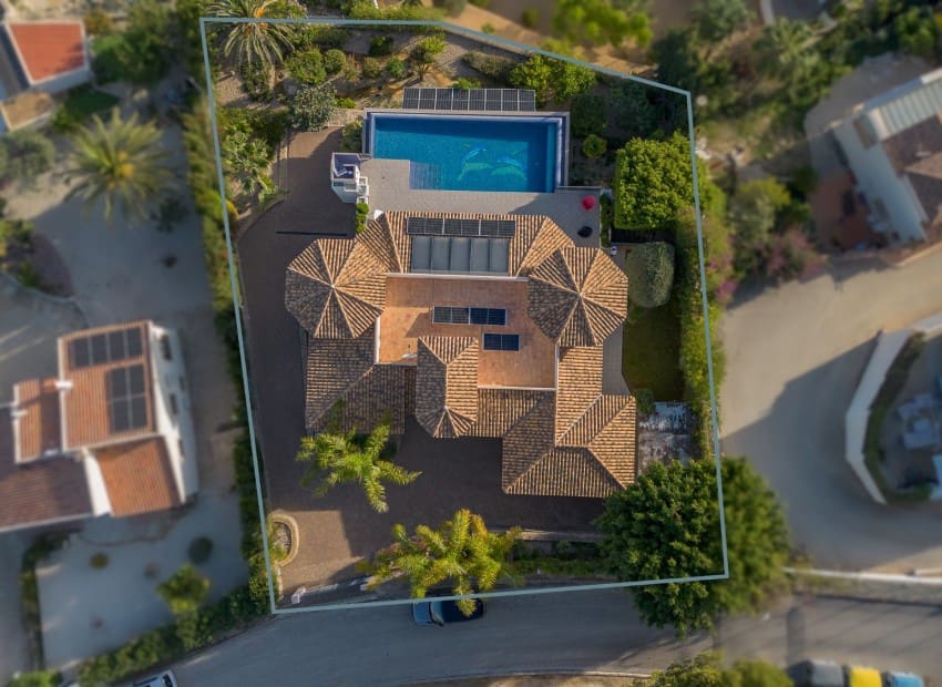 4 camera da letto Villa in vendita in Calpe / Calp con piscina garage - 1.980.000 € (Rif: 9189855)