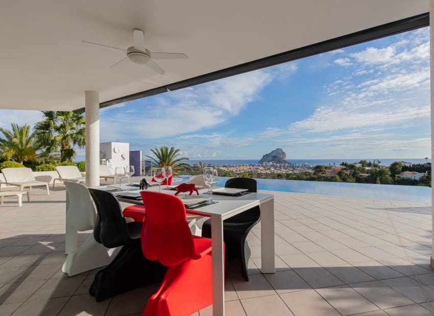 4 camera da letto Villa in vendita in Calpe / Calp con piscina garage - 1.980.000 € (Rif: 9189855)