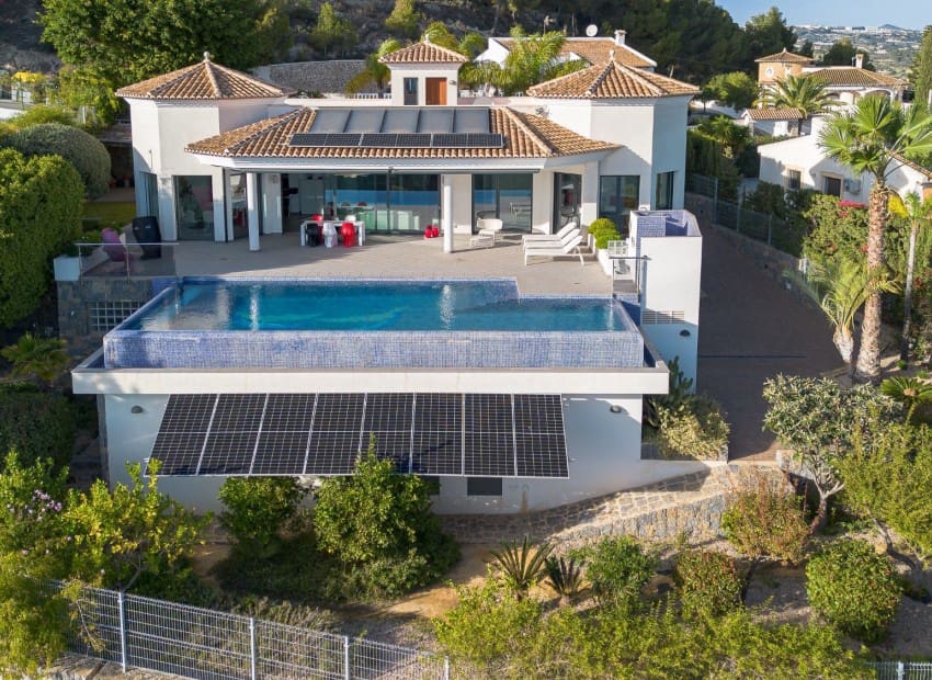 4 camera da letto Villa in vendita in Calpe / Calp con piscina garage - 1.980.000 € (Rif: 9189855)