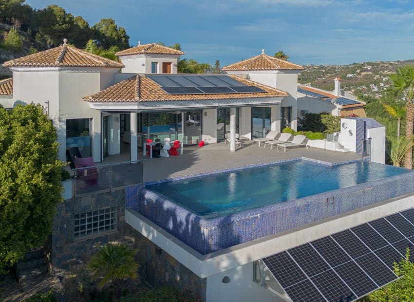 4 camera da letto Villa in vendita in Calpe / Calp con piscina garage - 1.980.000 € (Rif: 9189855)