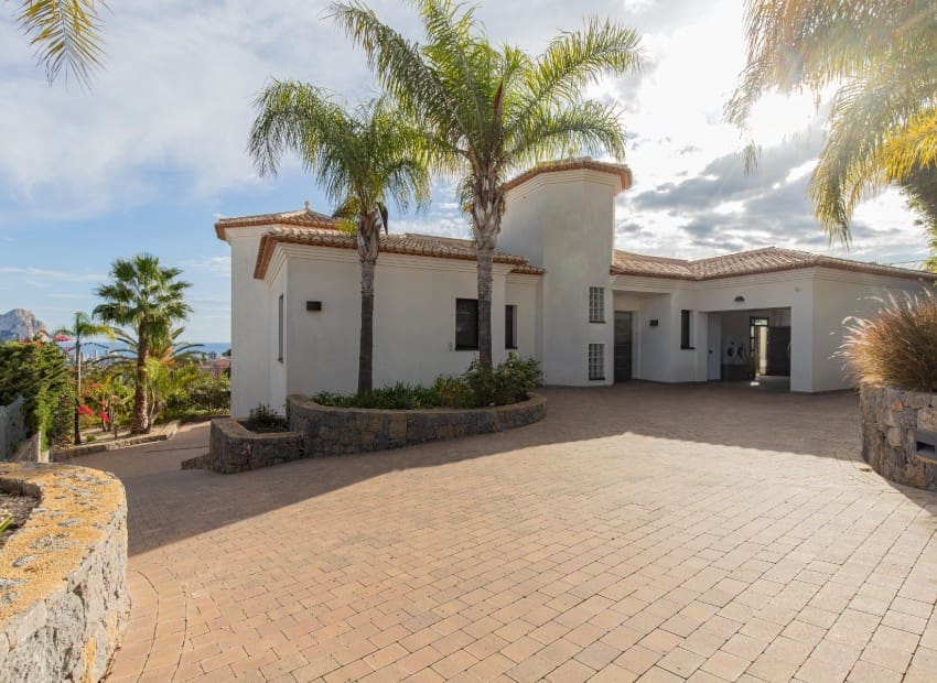 4 camera da letto Villa in vendita in Calpe / Calp con piscina garage - 1.980.000 € (Rif: 9189855)