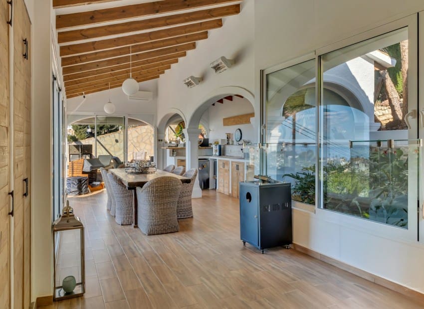 4 sovrum Villa till salu i Moraira med pool garage - 1 390 000 € (Ref: 9190257)