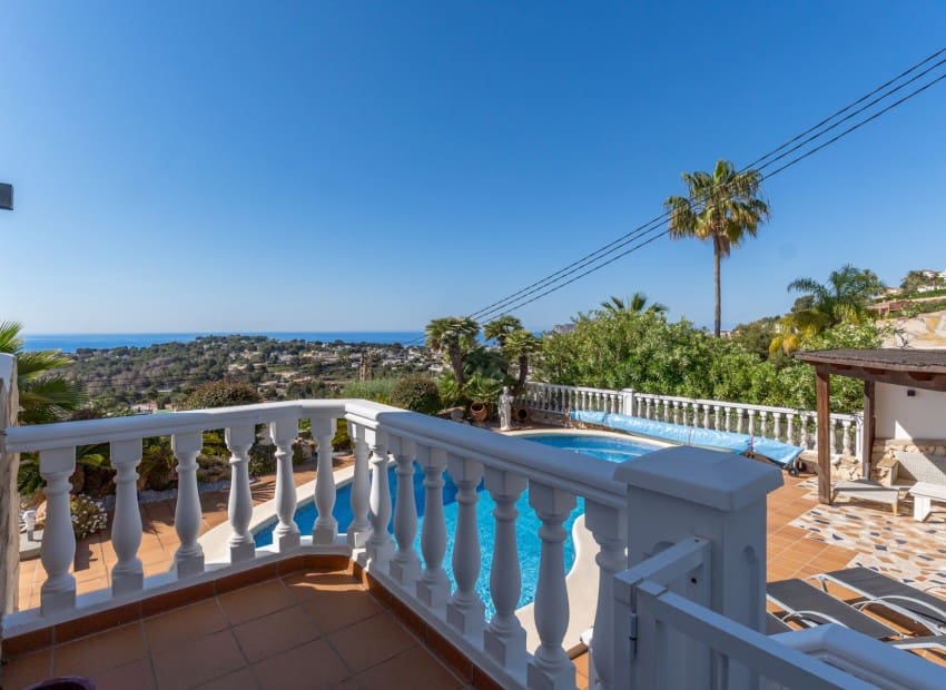 4 sovrum Villa till salu i Moraira med pool garage - 1 390 000 € (Ref: 9190257)