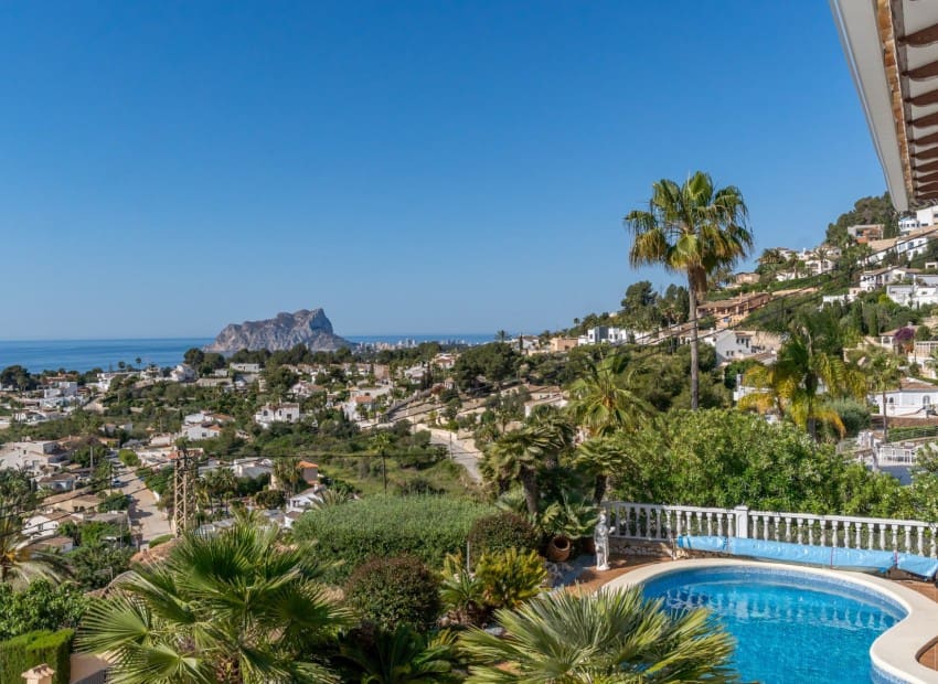 4 sovrum Villa till salu i Moraira med pool garage - 1 390 000 € (Ref: 9190257)