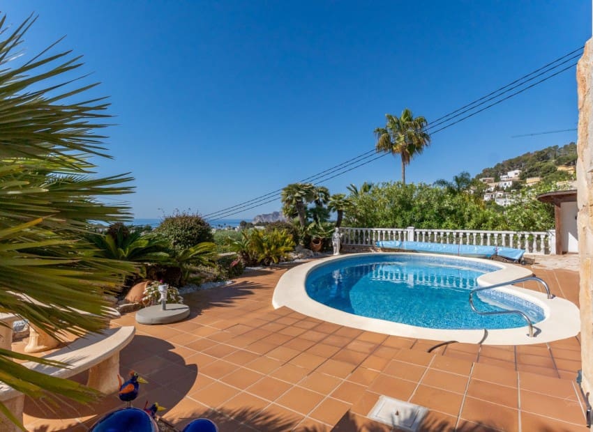 4 sovrum Villa till salu i Moraira med pool garage - 1 390 000 € (Ref: 9190257)