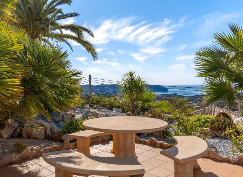 4 sovrum Villa till salu i Moraira med pool garage - 1 390 000 € (Ref: 9190257)