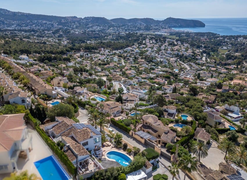 4 sovrum Villa till salu i Moraira med pool garage - 1 390 000 € (Ref: 9190257)