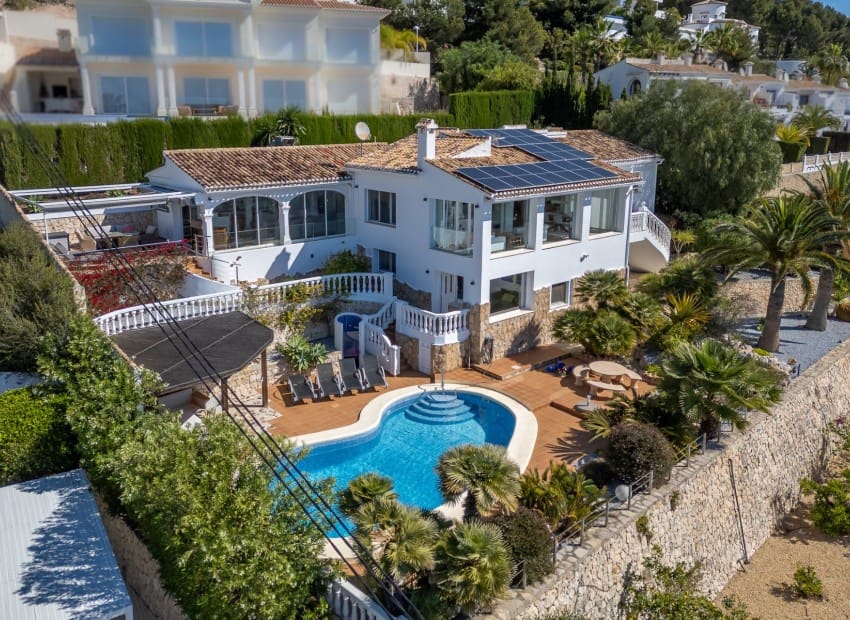 4 sovrum Villa till salu i Moraira med pool garage - 1 390 000 € (Ref: 9190257)