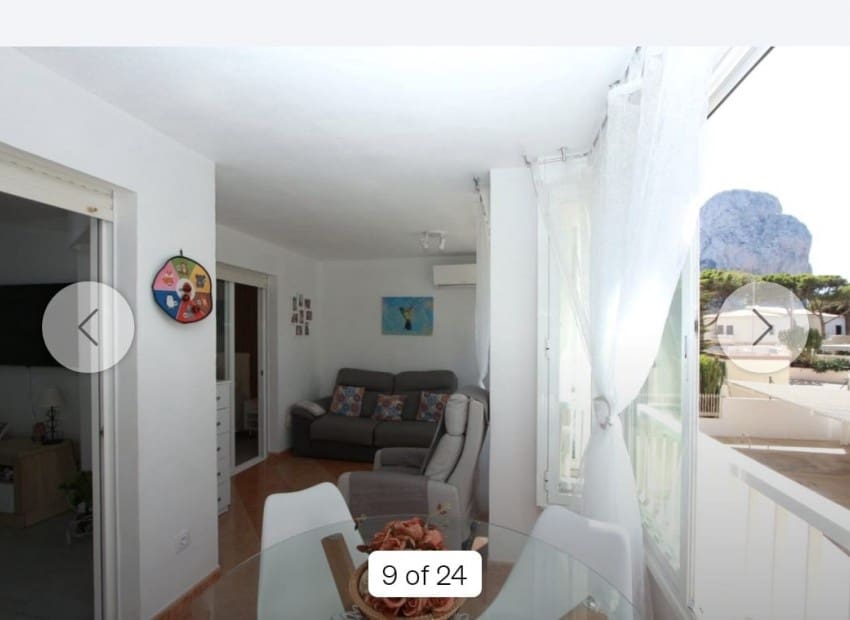 1 quarto Apartamento para venda em Calpe / Calp com piscina garagem - 269 000 € (Ref: 9211402)