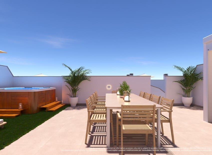 3 sypialnia Apartament na sprzedaż w Torre de la Horadada z basenem - 380 000 € (Ref: 9223584)