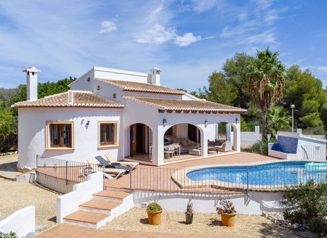 3 chambre Villa/Maison à vendre à Portichol - Balcón al Mar, Javea / Xàbia avec piscine - 620 000 € (Ref: 9231266)
