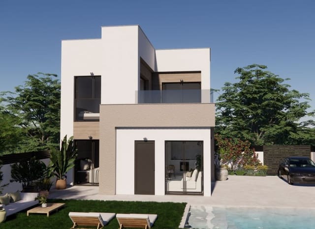 3 makuuhuone Huvila myytävänä paikassa Vistabella, Orihuela mukana uima-altaan - 352 900 € (Ref: 9331847)