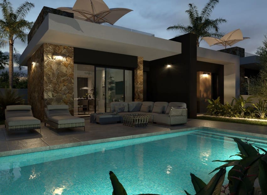 3 Zimmer Villa zu verkaufen in Ciudad Quesada mit Pool - 496.000 € (Ref: 9335580)