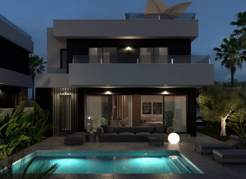 3 Zimmer Villa zu verkaufen in Ciudad Quesada mit Pool - 496.000 € (Ref: 9335580)