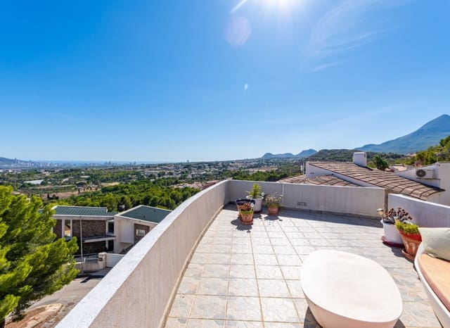 5 makuuhuone Huvila myytävänä paikassa Escandinavia - Cautivador, Alfaz del Pi / L'Alfàs del Pi - 1 350 000 € (Ref: 9473460)