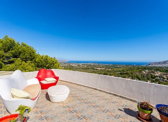 5 makuuhuone Huvila myytävänä paikassa Escandinavia - Cautivador, Alfaz del Pi / L'Alfàs del Pi - 1 350 000 € (Ref: 9473460)