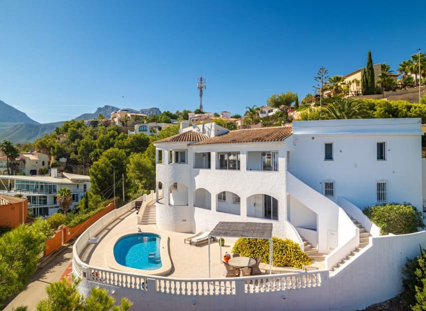 5 makuuhuone Huvila myytävänä paikassa Alfaz del Pi / L'Alfas del Pi - 1 350 000 € (Ref: 9473460)