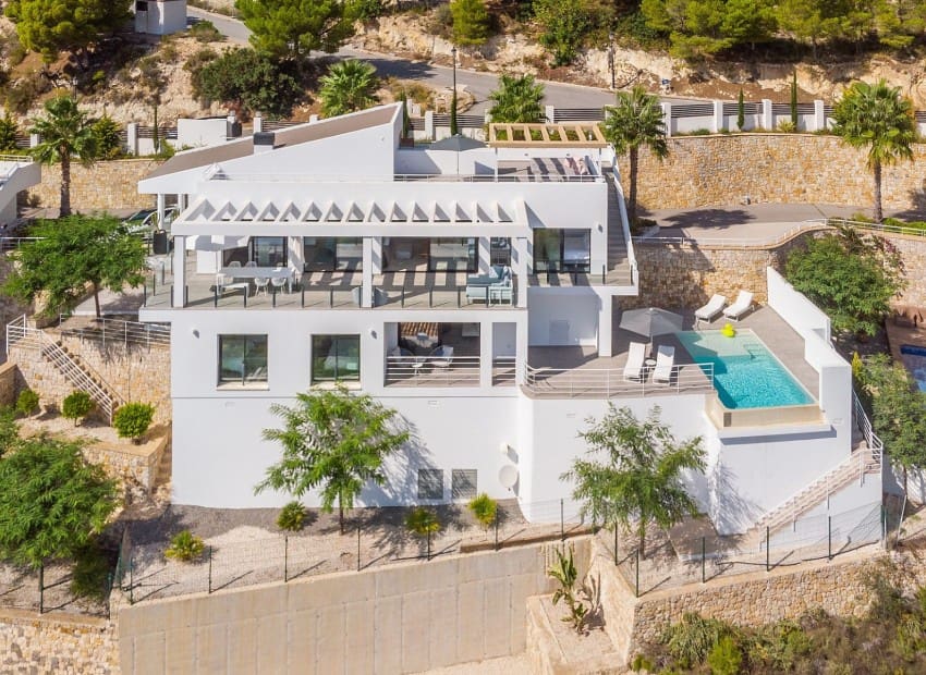 3 soveværelse Villa til salg i Altea la Vella med swimmingpool - € 1.445.000 (Ref: 9524781)