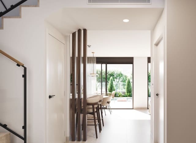 3 chambre Villa/Maison à vendre à Las Lomas de Rame - Bahía Bella, Los Alcázares avec piscine - 585 000 € (Ref: 9528997)