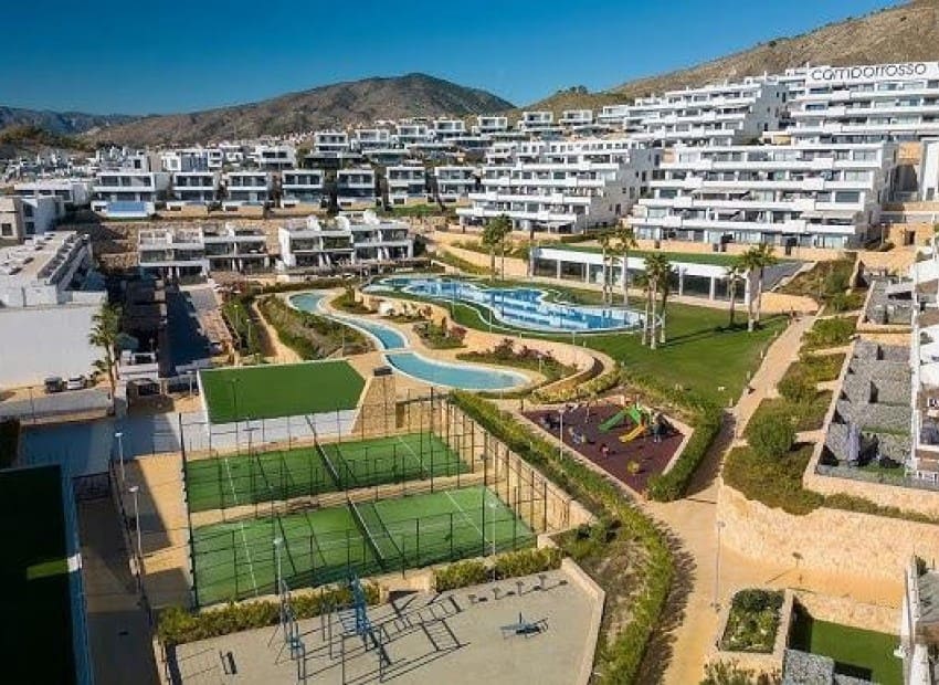 3 makuuhuone Huoneisto myytävänä paikassa Finestrat mukana uima-altaan 
autotalli - 379 000 € (Ref: 9529118)