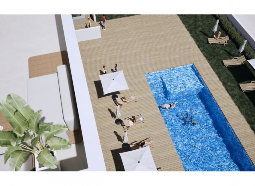 3 Zimmer Apartment zu verkaufen in Los Alcazares mit Pool - 324.900 € (Ref: 9532619)